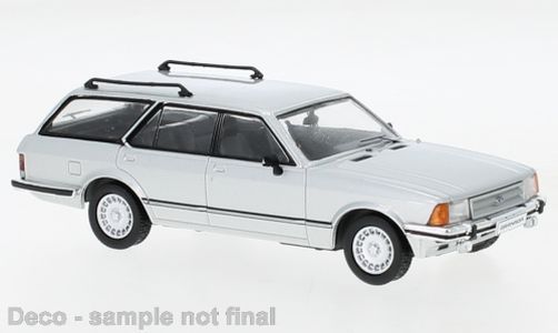 IXO 1:43 Ford Granada MK II Turnier Ghia - silver - 1982 