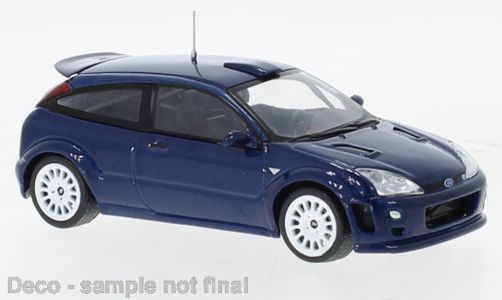 IXO 1:43 Ford Focus RS - metallic-blue - 1999 