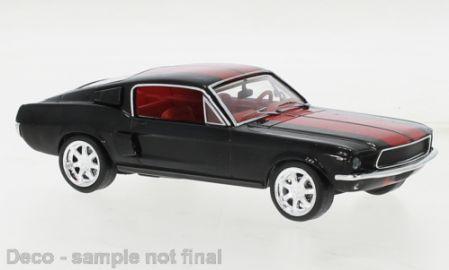 IXO 1:43 Ford Mustang Fastback (1967) - black/red 