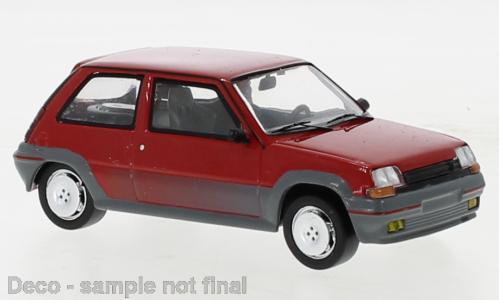 IXO 1:43 Renault 5 GT Turbo (1985) - red 
