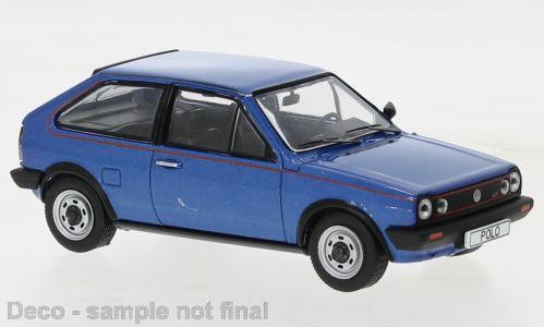 IXO 1:43 VW Polo Coupe GT - metallic-blue - 1985 