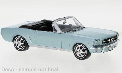 IXO 1:43 Ford Mustang - lightblue - 1965 
