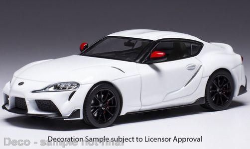 IXO 1:43 Toyota Supra - white - 2020 