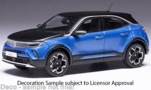 IXO 1:43 Opel Mokka-e - metallic-blau - 2020 