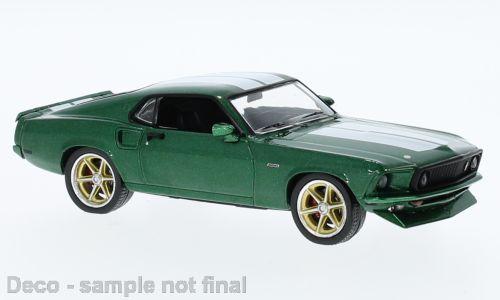 IXO 1:43 Ford Mustang Fastback - metallic-green - 1969 