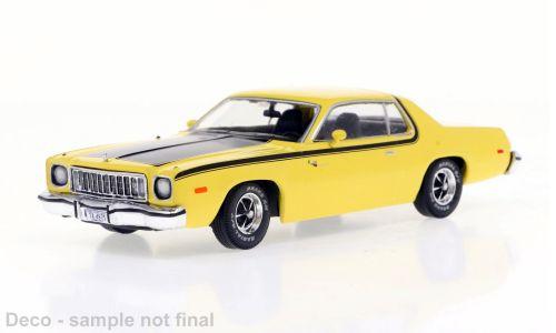 IXO 1:43 Plymouth Road Runner - yellow - 1975 