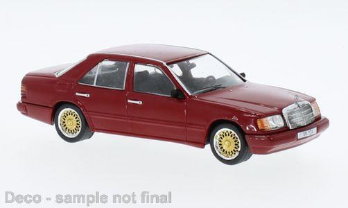 IXO 1:43 Mercedes 300 E (W124) - darkred - 1984 