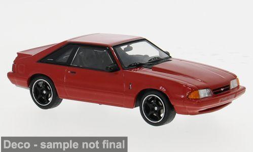 IXO 1:43 Ford Mustang III, red, 1992 