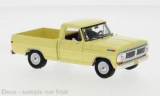 IXO 1:43 Ford F100, hellgelb, 1978 