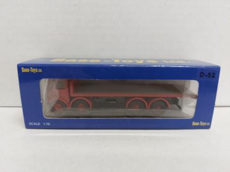 Base Toys Ltd. 1:76 Albion CX7  Plattform-LKW James Spencer 