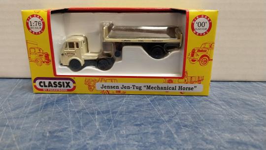 Classix 1:76 LKW Jensen Jen-Tug Flachpritschen-Sz Mechanical Horse 