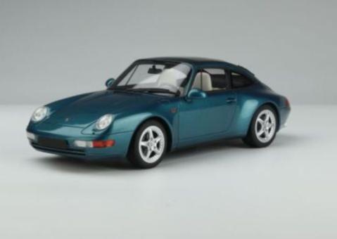 GT Spirit 1:18 Porsche 911 (993) Targo - turquoise blue 