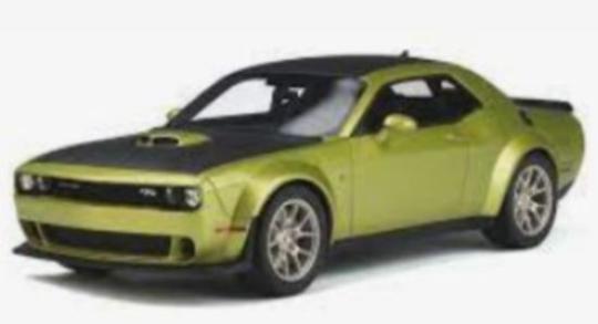 GT Spirit 1:18 DODGE CHALLENGER R/T SCAT - PACK WIDEBODY 50TH 