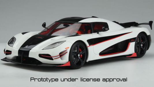 GT Spirit 1:18 KOENIGSEGG AGERA RS 2015 - ARCTIC WHITE 