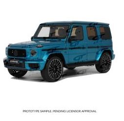 GT Spirit 1:18 MERCEDES-BENZ G 63 AMG HYPER BLUE MAGNO 2024 