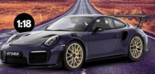 GT Spirit 1:18 PORSCHE 911 [991.2] GT2 RS ULTRAVIOLET 2021 