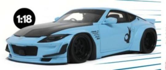 GT Spirit 1:18 PANDEM NISSAN FAIRLADY Z CHINA 2025 - BLUE 