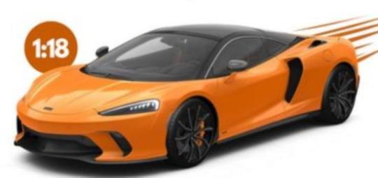 GT Spirit 1:18 MCLAREN GTS 2025 - ORANGE 