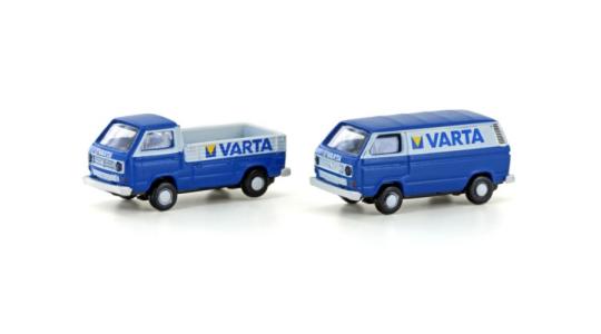 Minis N 1:160 VW T3 2er Set VARTA 
