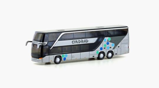 Minis N 1:160  Setra S 431DT Sindbad (PL), metallic LC4486 