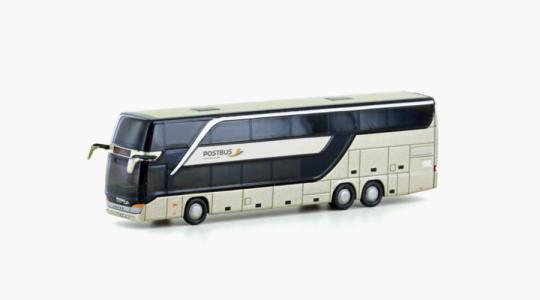 Minis N 1:160 Setra S 431DT Postbus (AT), metallic gold LC4487 