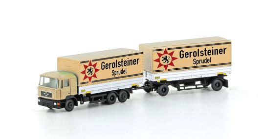 Minis LKW MAN F90, 3-achs KHZ Gerolsteiner 