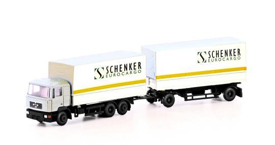 Minis LKW MAN F90, 3-achs WPrHZ Schenker Cargo LC4633 