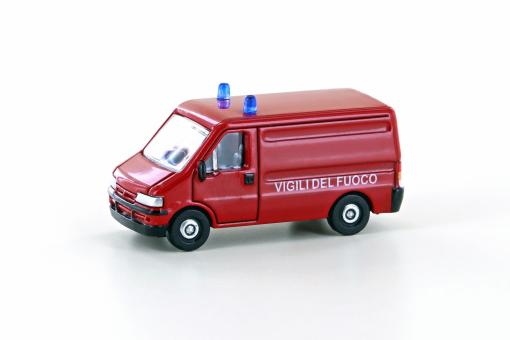 Minis N 1:160 Fiat Ducato II Transporter, Feuerwehr \"Vigili del Fuoco\" IT LC6121 