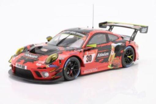 IXO 1:18 Porsche 911 GT3 R - #30 24h Nürburgring 2020 - Frikadelli Racing 