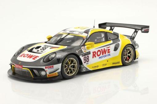 IXO 1:18 Porsche 911 GT3 R #98 Rowe Sieger 24h Spa 2020 Bamber, Tandy, Vanthoor 