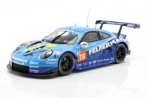 IXO 1:18 Porsche 911 RSR - #78 24h LeMans 2020 - Beretta/Felbermayr/van Splunter 