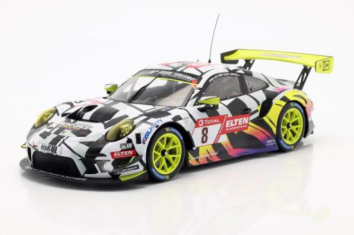 IXO 1:18 Porsche 911 GT3 R #8 24h Nürburgring 2019 - Iron Fo 
