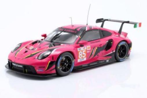 IXO 1:18 Porsche 911 RSR #85 Iron Dames 24h LeMans 2023 