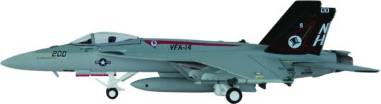 Hogan Wings 1:200 F/A-18E, US Navy VFA-14 "Tophatters", CVW 