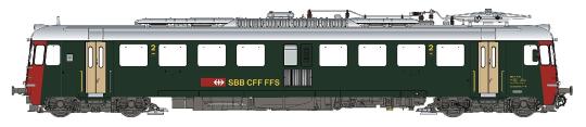 LS Models  Triebwagen Rbe 4/4 (1431) SBB, Ep.Va 