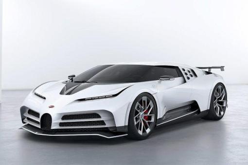 Looksmart 1:18 Bugatti Centodieci Production Version - Quartz White 