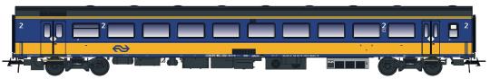 LS Models Personenwagen ICRmh 2.Kl. Bpmz NS, Ep.VI, AmRo LS44233 