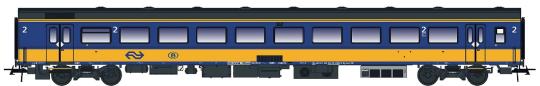 LS Models Personenwagen ICRmh 2.Kl. Bpmz NS, Ep.VI, Benelux LS44237 