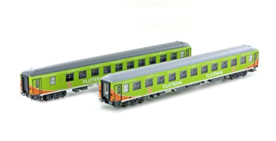 LS Models 1:87 2-tlg. Set Liegewagen Bvcmz 248.5 Flixtrain 