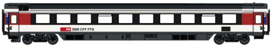 LS Models Bpm EC, modernized, white, black window band, red 