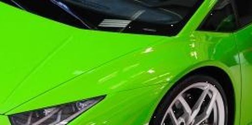 Looksmart 1:43 Lamborghini Aventador S Roadster VERDE MANTIS 