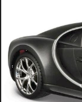 Looksmart 1:43 Bugatti Chiron Sport grey carbon/gris rafale 