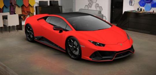 Looksmart 1:43 Lamborghini Huracan EVO Fluo Capsule - Aranci 
