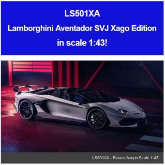 Looksmart 1:43 Lamborghini Aventador SVJ Xago Edition 