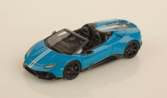 Looksmart 1:43 Lamborghini Huracan Evo Spyder - Blu Le Mans 