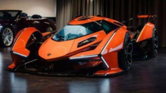 Looksmart 1:43 Lamborghini V12 Vision Gran Turismo Arancio E 