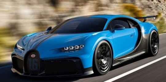 Looksmart 1:43 Bugatti Chiron Pur Sport - agile blue 