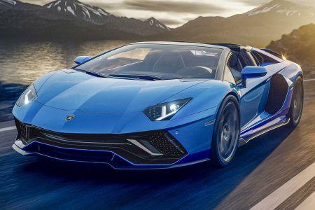 Looksmart 1:43 Lamborghini Aventador Ultimae Roadster - Blu 