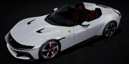 Looksmart 1:43 Ferrari 12 Cilindri Spider - Bianco Artico 