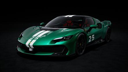 Looksmart 1:43 Ferrari 296 Speciale - Verde Nurburgring with Livery 